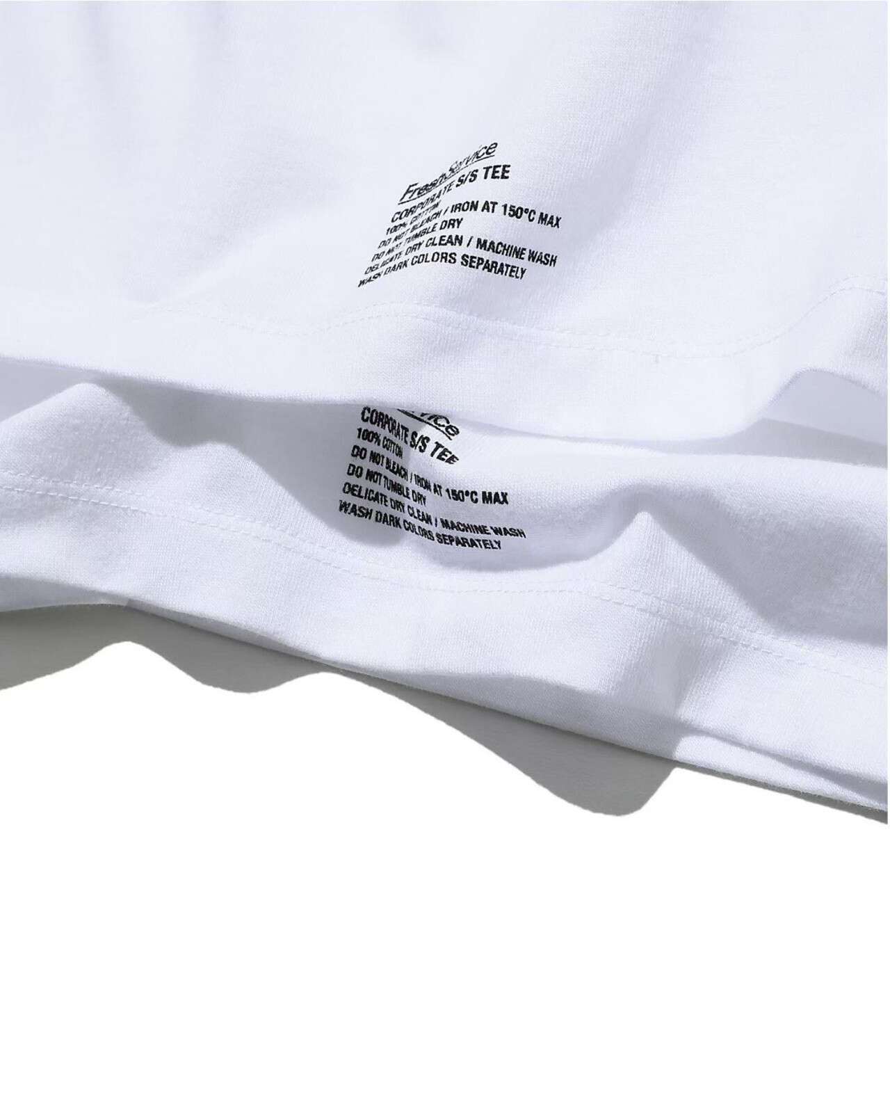 フレッシュサービス レディース & メンズ 2パックコーポレートS/S TEE 画像2