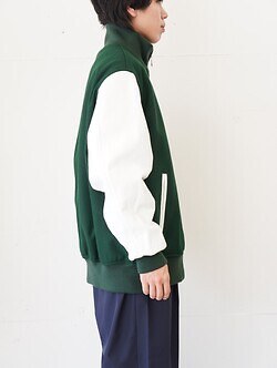 フレッシュサービス メンズ バーシティジャケット 画像2