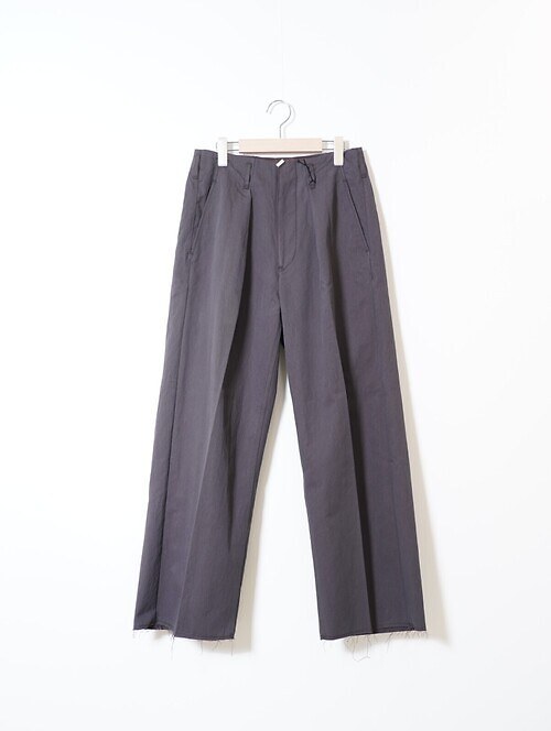 TUCK-BAGGY TYPE 2- High-density twill FAB -｜saby WOMENS & MENS