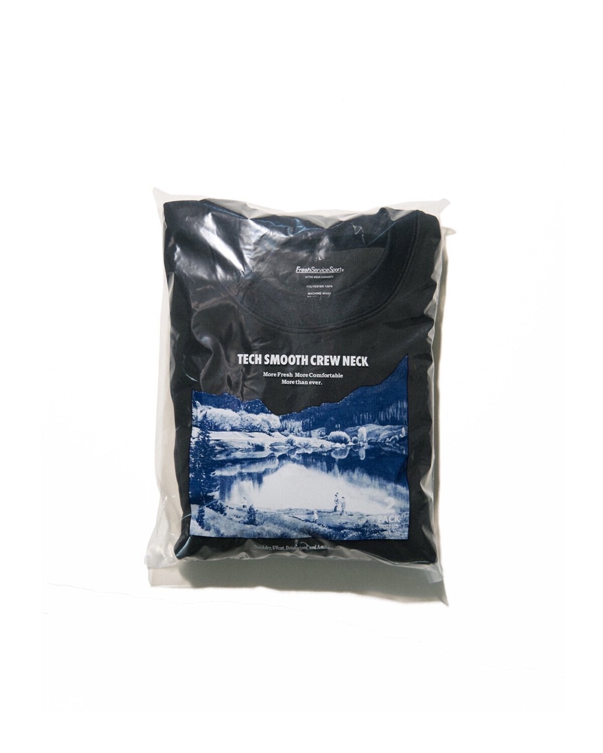 FreshService 女士 & 男士 2-PACK TECH SMOOTH S/S CREW NECK 圖片8