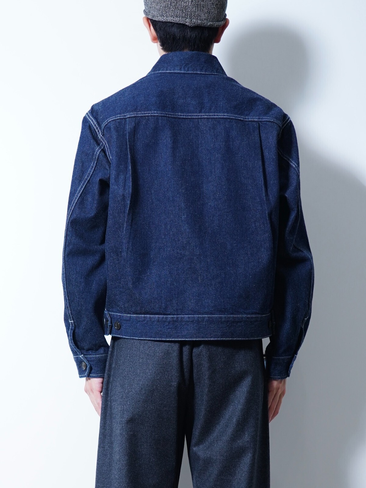 SARTO 남성 DENIM TRUCKER JACKET 이미지3
