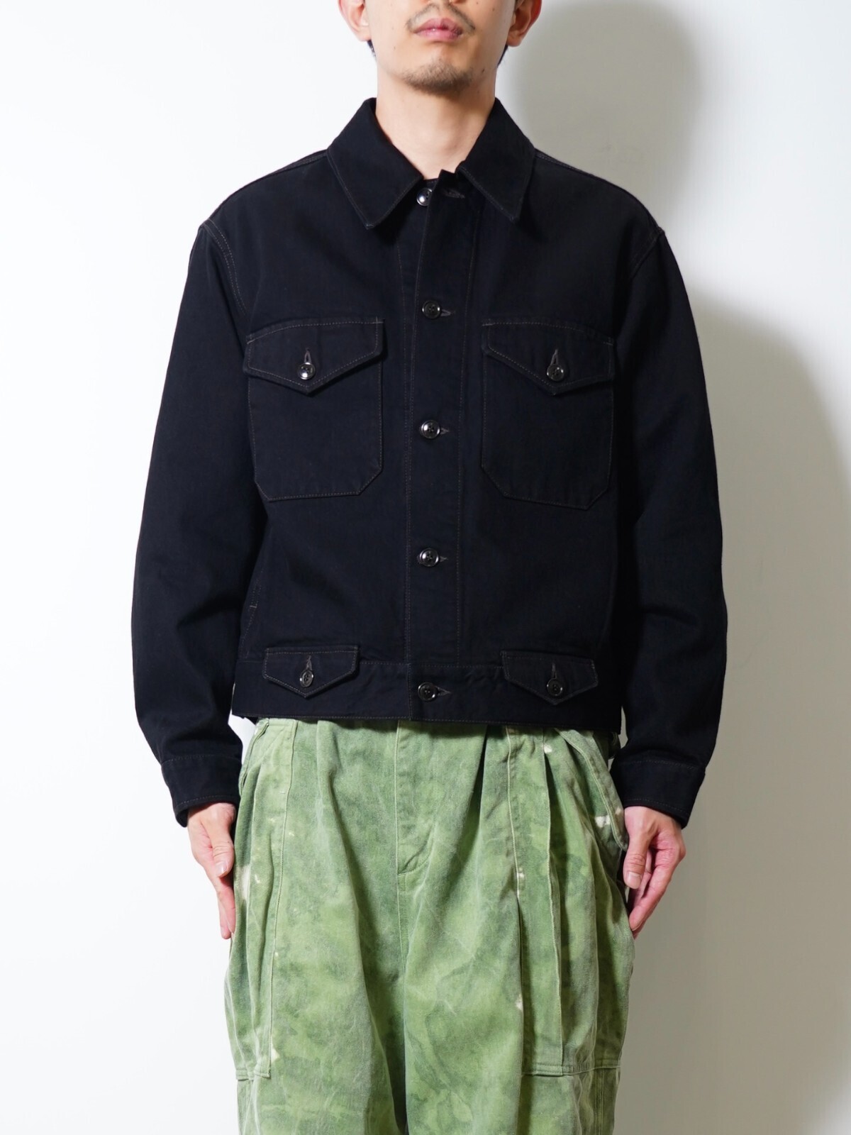 SARTO 남성 DENIM TRUCKER JACKET 이미지10