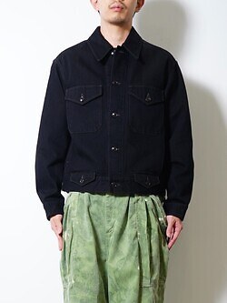 サルト(SARTO) 남성 DENIM TRUCKER JACKET washed black M