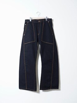 コッキ レディース & メンズ 3D Cutting Denim Pants 画像1