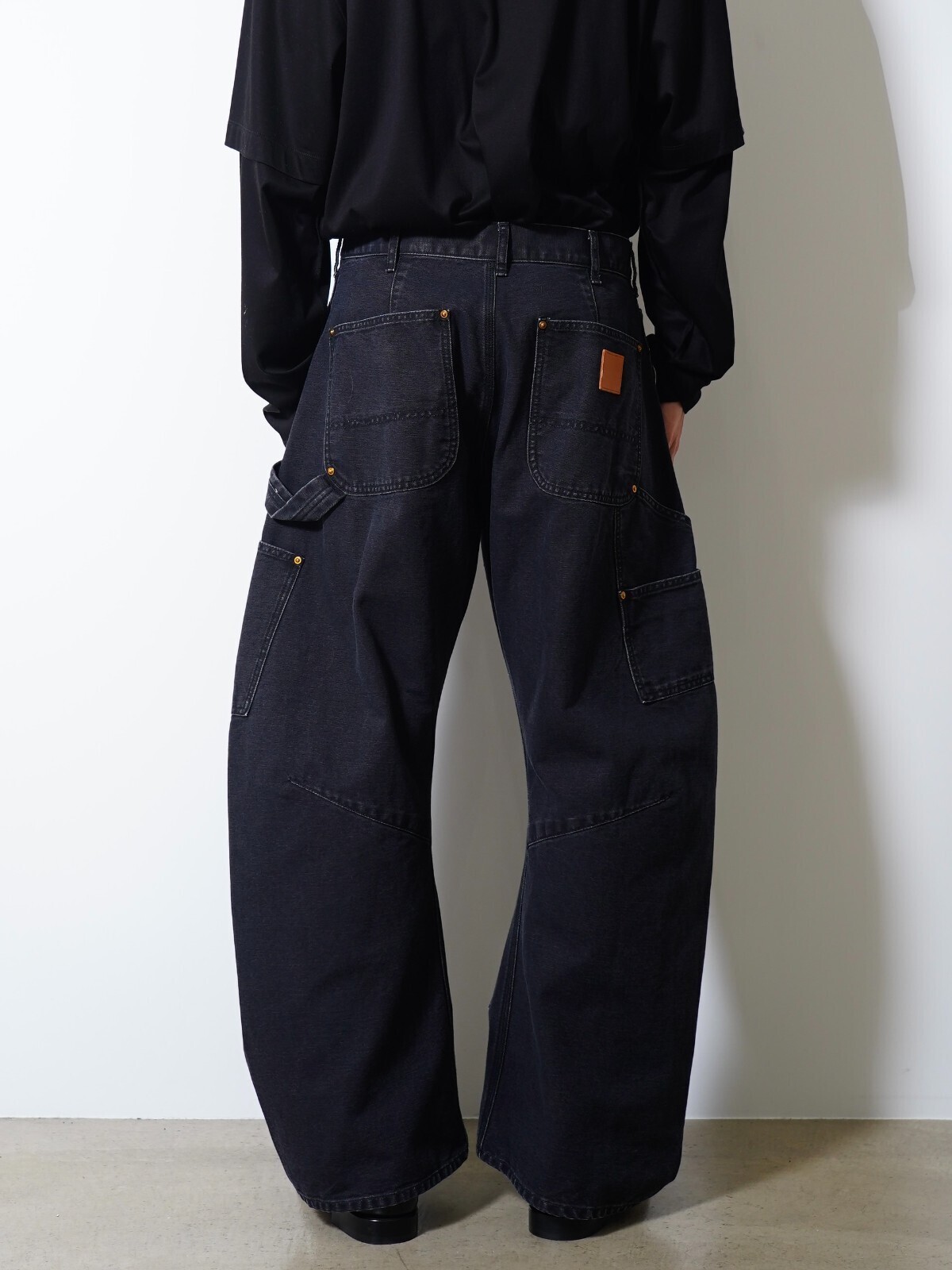KHOKI WOMENS & MENS 3D Cutting Painter Pants IMAGE17