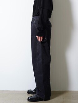 KHOKI WOMENS & MENS 3D Cutting Painter Pants IMAGE16
