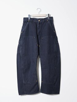 KHOKI WOMENS & MENS 3D Cutting Painter Pants IMAGE18