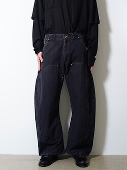 KHOKI WOMENS & MENS 3D Cutting Painter Pants IMAGE15