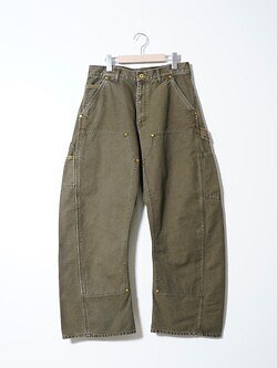 KHOKI WOMENS & MENS 3D Cutting Painter Pants IMAGE4