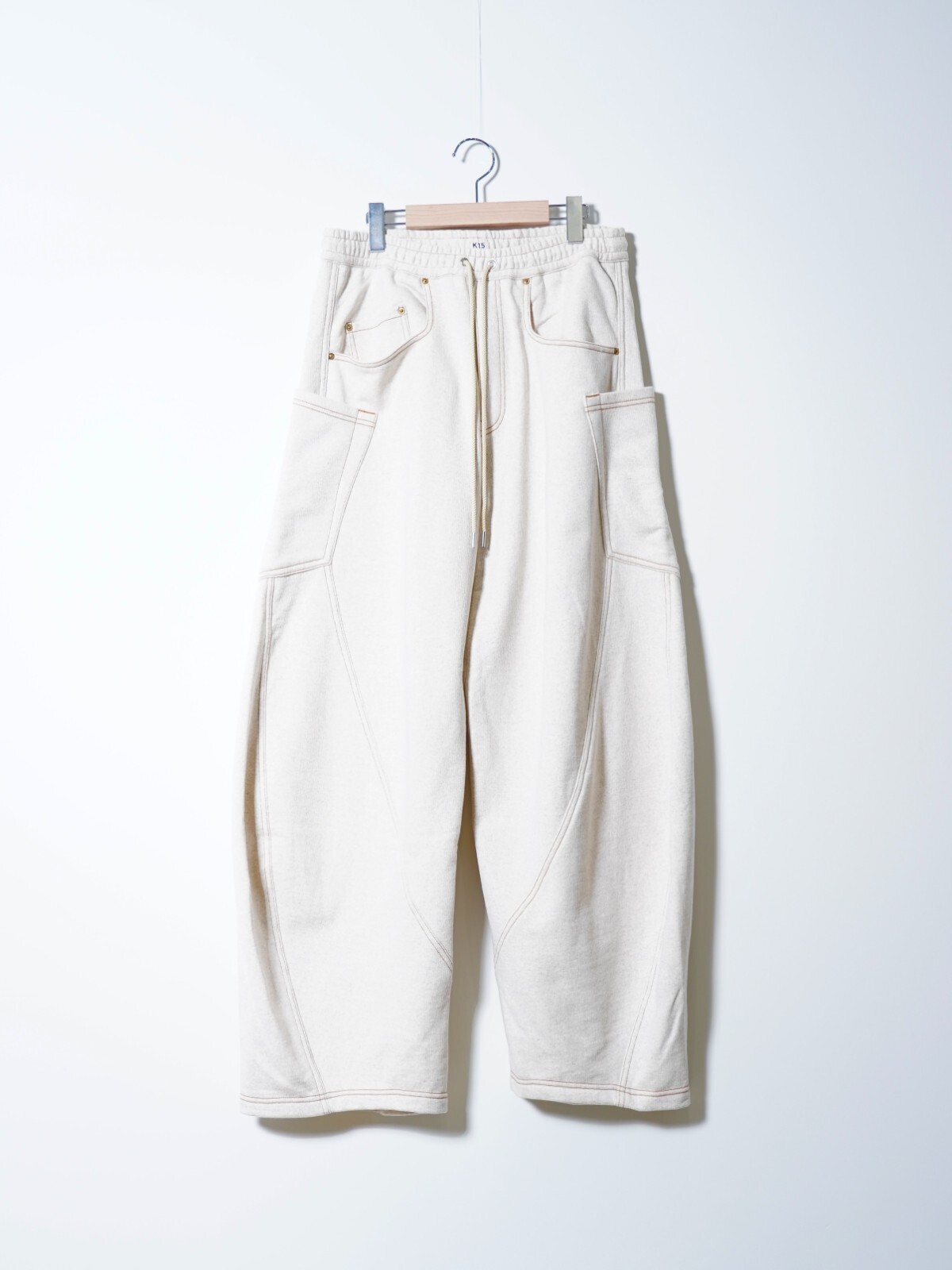 KHOKI WOMENS & MENS 3D Cutting Sweat Pants IMAGE1