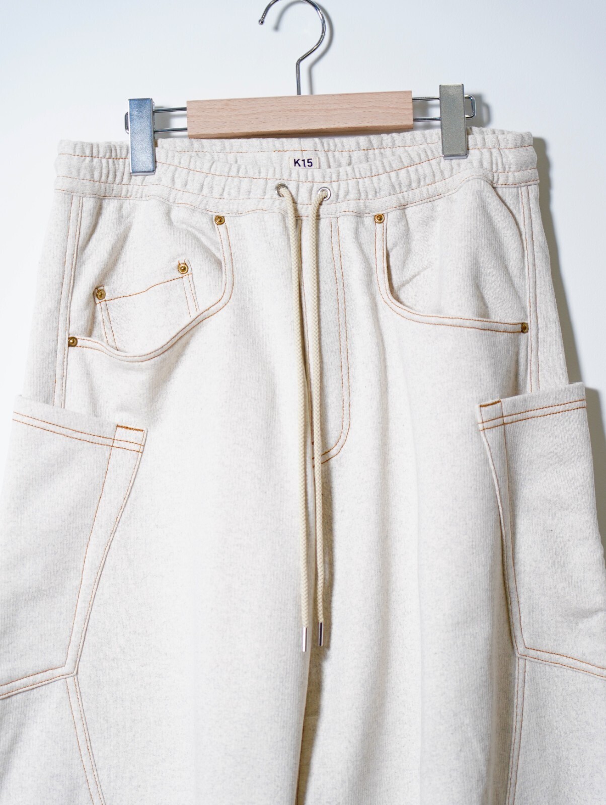 KHOKI WOMENS & MENS 3D Cutting Sweat Pants IMAGE3