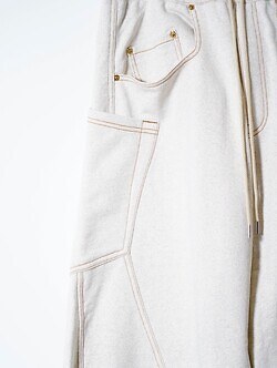 KHOKI WOMENS & MENS 3D Cutting Sweat Pants IMAGE6
