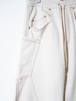 KHOKI WOMENS & MENS 3D Cutting Sweat Pants IMAGE4