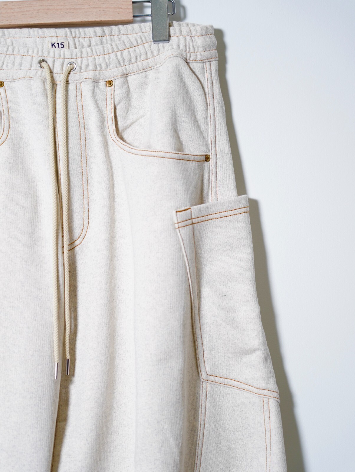 KHOKI WOMENS & MENS 3D Cutting Sweat Pants IMAGE5