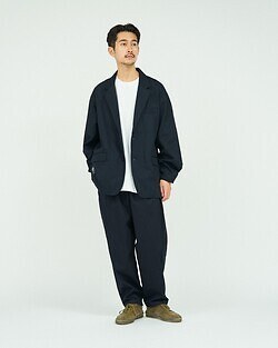 フレッシュサービス メンズ コーポレートチノジャケット 画像5