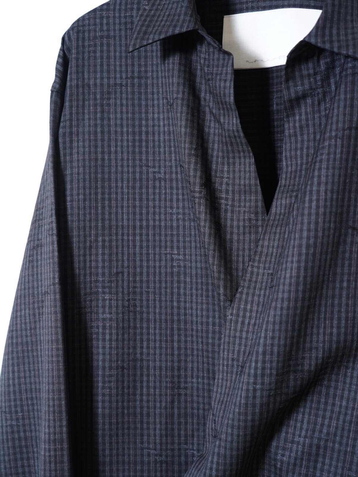 ノノット レディース & メンズ Draping Overlap Shirt 画像3