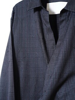 ノノット レディース & メンズ Draping Overlap Shirt 画像3