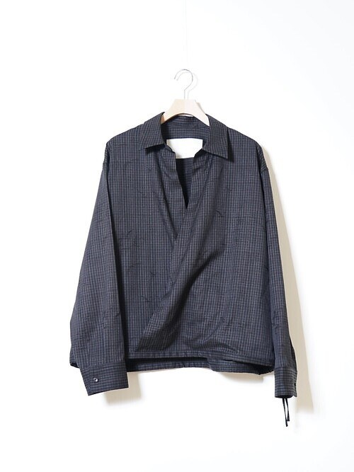 Draping Overlap Shirt｜ノノット レディース & メンズ