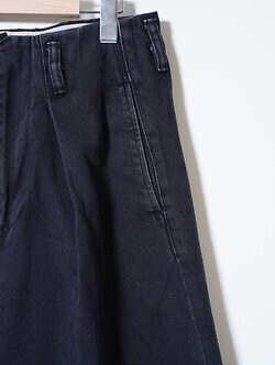saby 여성 & 남성 TUCK-BAGGY TYPE 3- Surface dyeing Denim -  이미지4