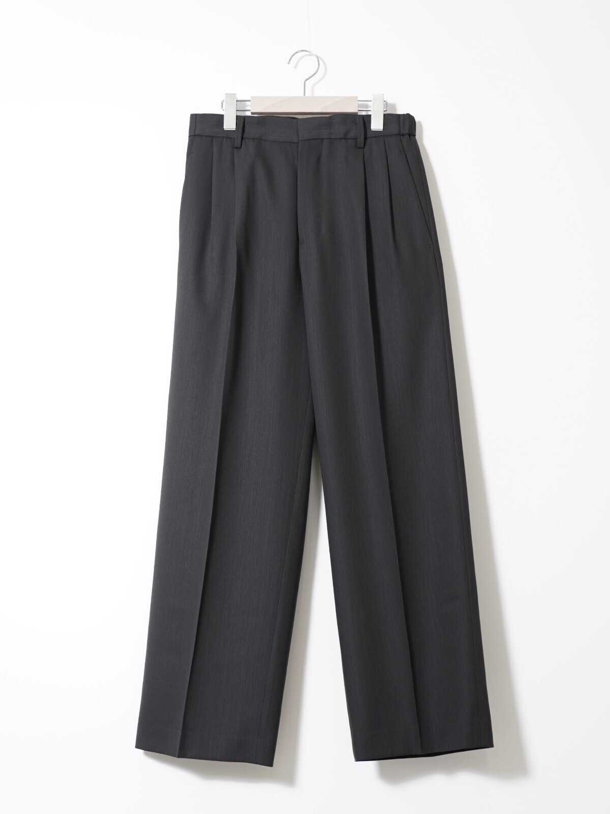 IRENISA 男士 TWO-TUCKS WIDE TROUSERS 写真14