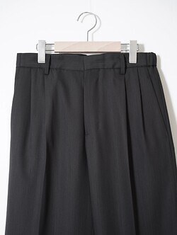イレニサ メンズ TWO-TUCKS WIDE TROUSERS 画像12