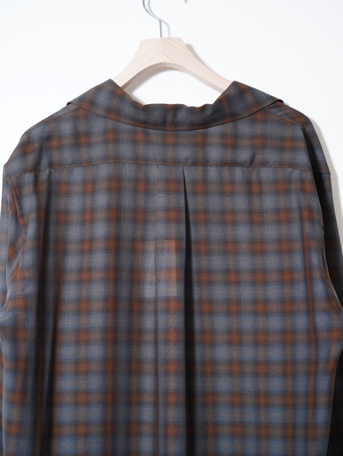 ULTERIOR 男士 SUPER LIGHT FADED CHECK SKIPPER SHIRT 圖片7