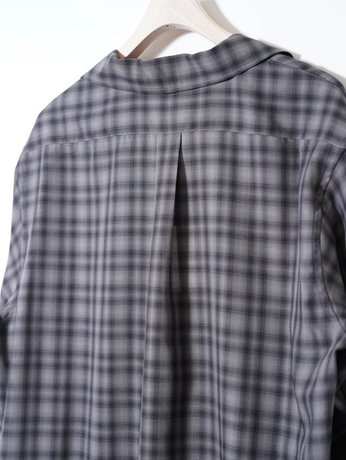 ULTERIOR 男士 SUPER LIGHT FADED CHECK SKIPPER SHIRT 圖片15