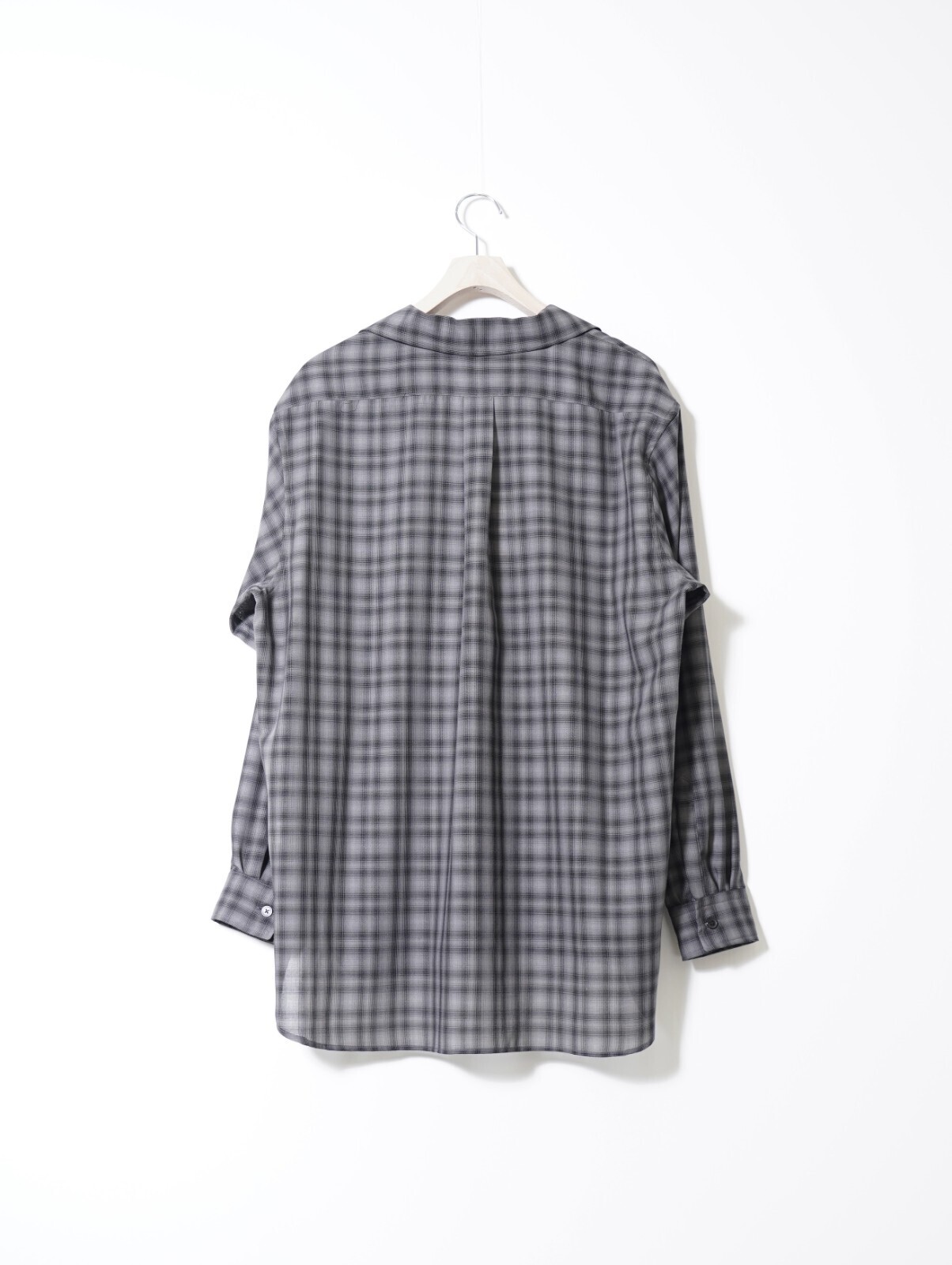 ULTERIOR 男士 SUPER LIGHT FADED CHECK SKIPPER SHIRT 圖片10
