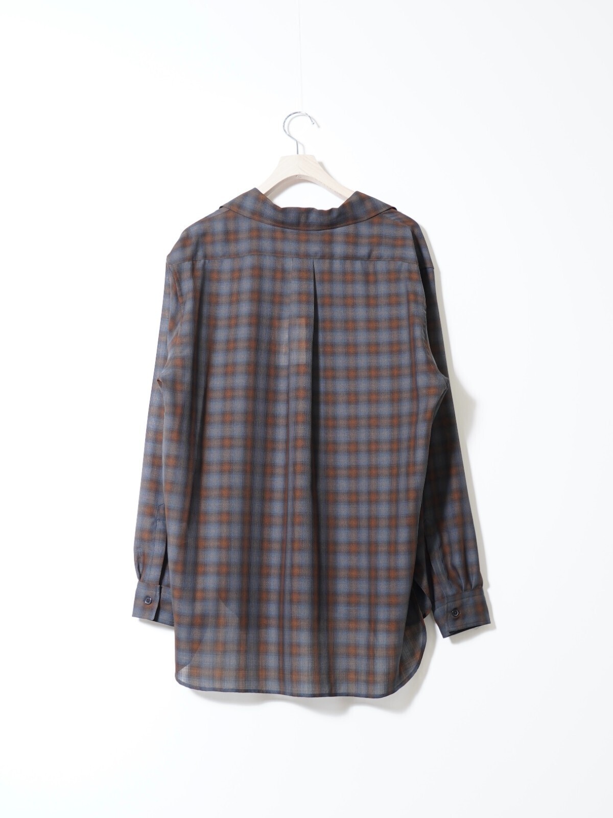ULTERIOR 男士 SUPER LIGHT FADED CHECK SKIPPER SHIRT 圖片2