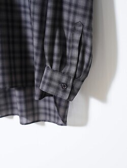 ULTERIOR 男士 SUPER LIGHT FADED CHECK SKIPPER SHIRT 写真13