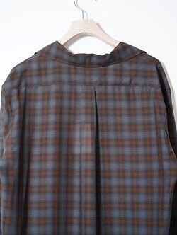 ULTERIOR 男士 SUPER LIGHT FADED CHECK SKIPPER SHIRT 圖片7