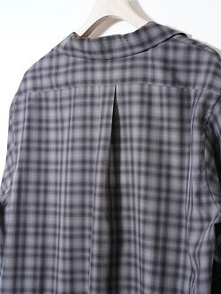 ULTERIOR 男士 SUPER LIGHT FADED CHECK SKIPPER SHIRT 圖片15