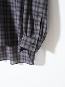 ULTERIOR 男士 SUPER LIGHT FADED CHECK SKIPPER SHIRT 圖片13