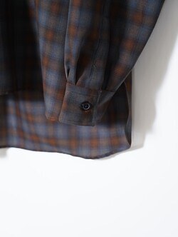 ULTERIOR 男士 SUPER LIGHT FADED CHECK SKIPPER SHIRT 圖片6
