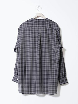 ULTERIOR 男士 SUPER LIGHT FADED CHECK SKIPPER SHIRT 写真10