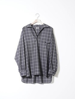 ULTERIOR 男士 SUPER LIGHT FADED CHECK SKIPPER SHIRT 圖片9