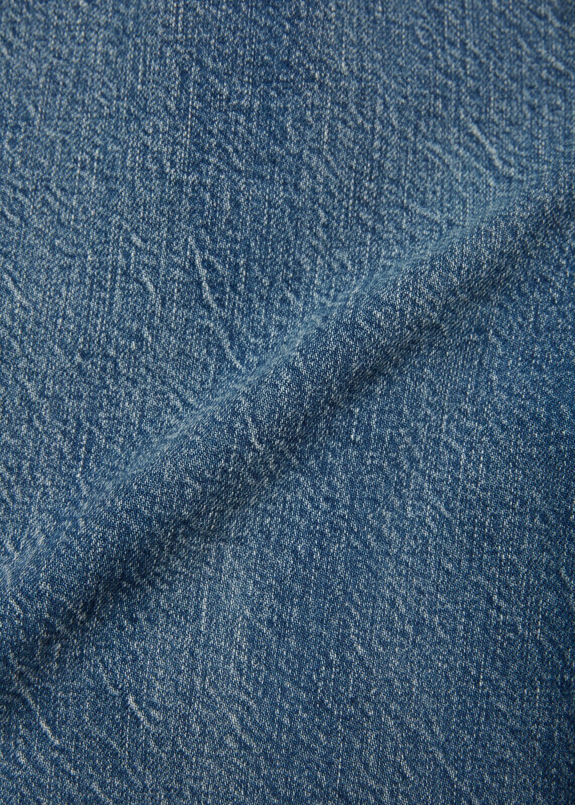 ULTERIOR 女士 & 男士 VINTAGE WASHED SELVEDGE DENIM PLEATED JKT 圖片5
