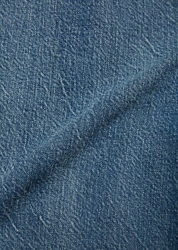 ULTERIOR 女士 & 男士 VINTAGE WASHED SELVEDGE DENIM PLEATED JKT 圖片5