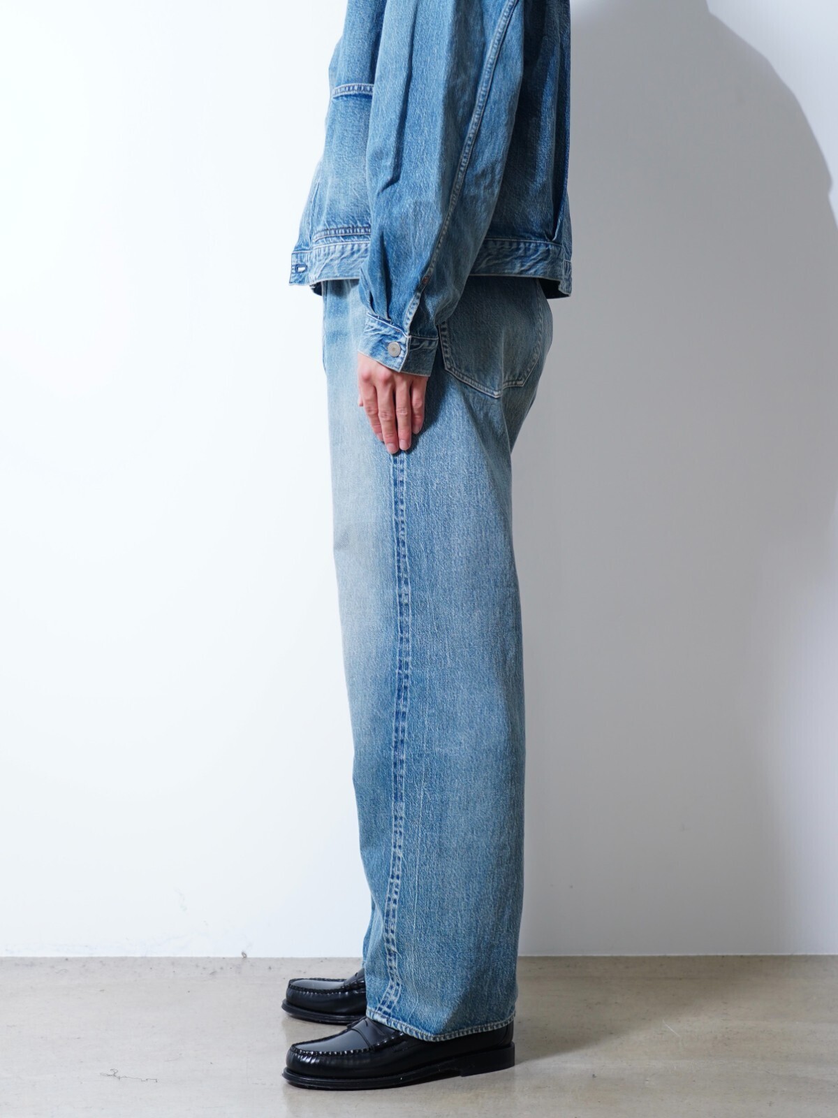ULTERIOR 여성 & 남성 VINTAGE WASHED SELVEDGE DENIM 5P PANTS 이미지7