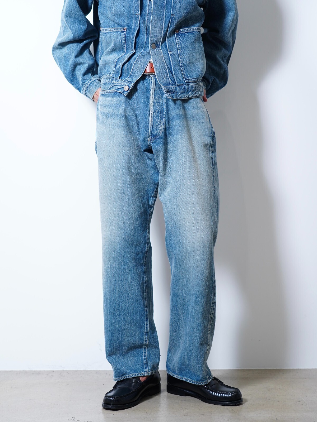ULTERIOR 여성 & 남성 VINTAGE WASHED SELVEDGE DENIM 5P PANTS 이미지6