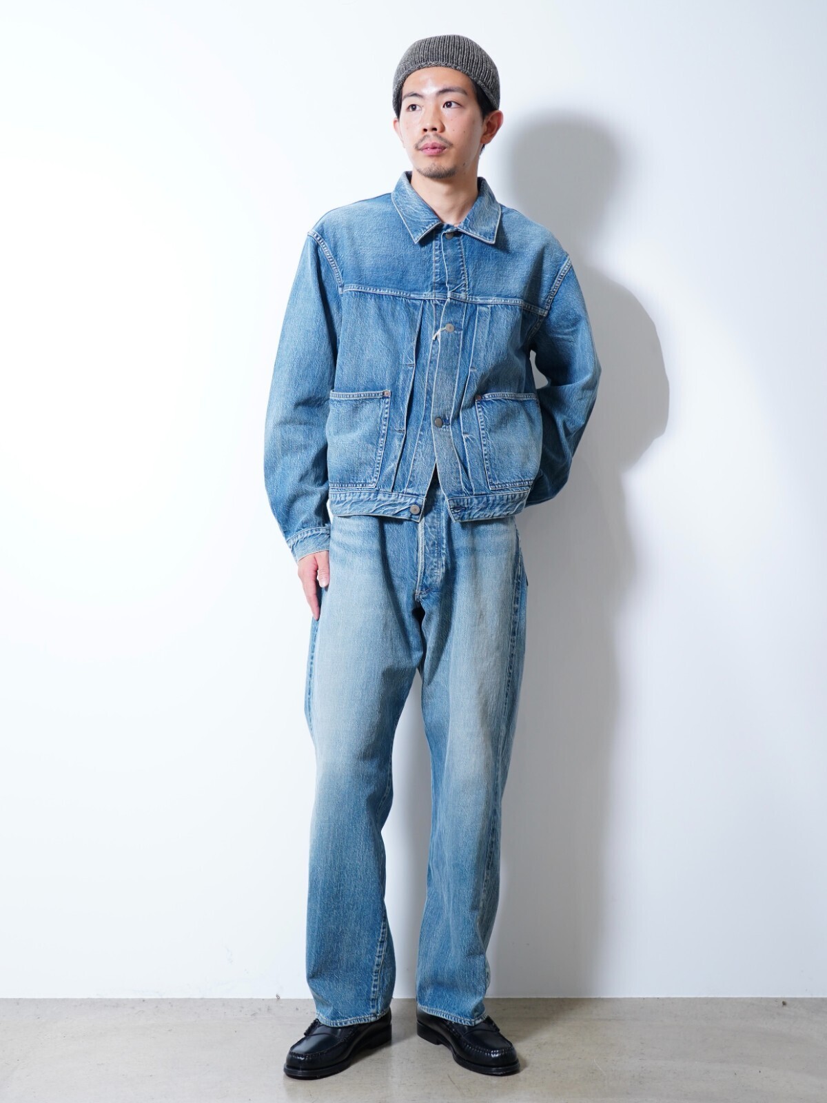 ULTERIOR 여성 & 남성 VINTAGE WASHED SELVEDGE DENIM 5P PANTS 이미지9