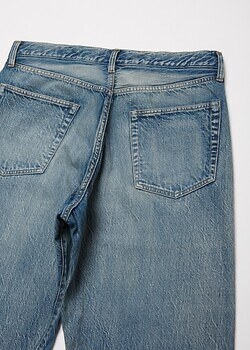 ULTERIOR 女士 & 男士 VINTAGE WASHED SELVEDGE DENIM 5P PANTS 圖片4