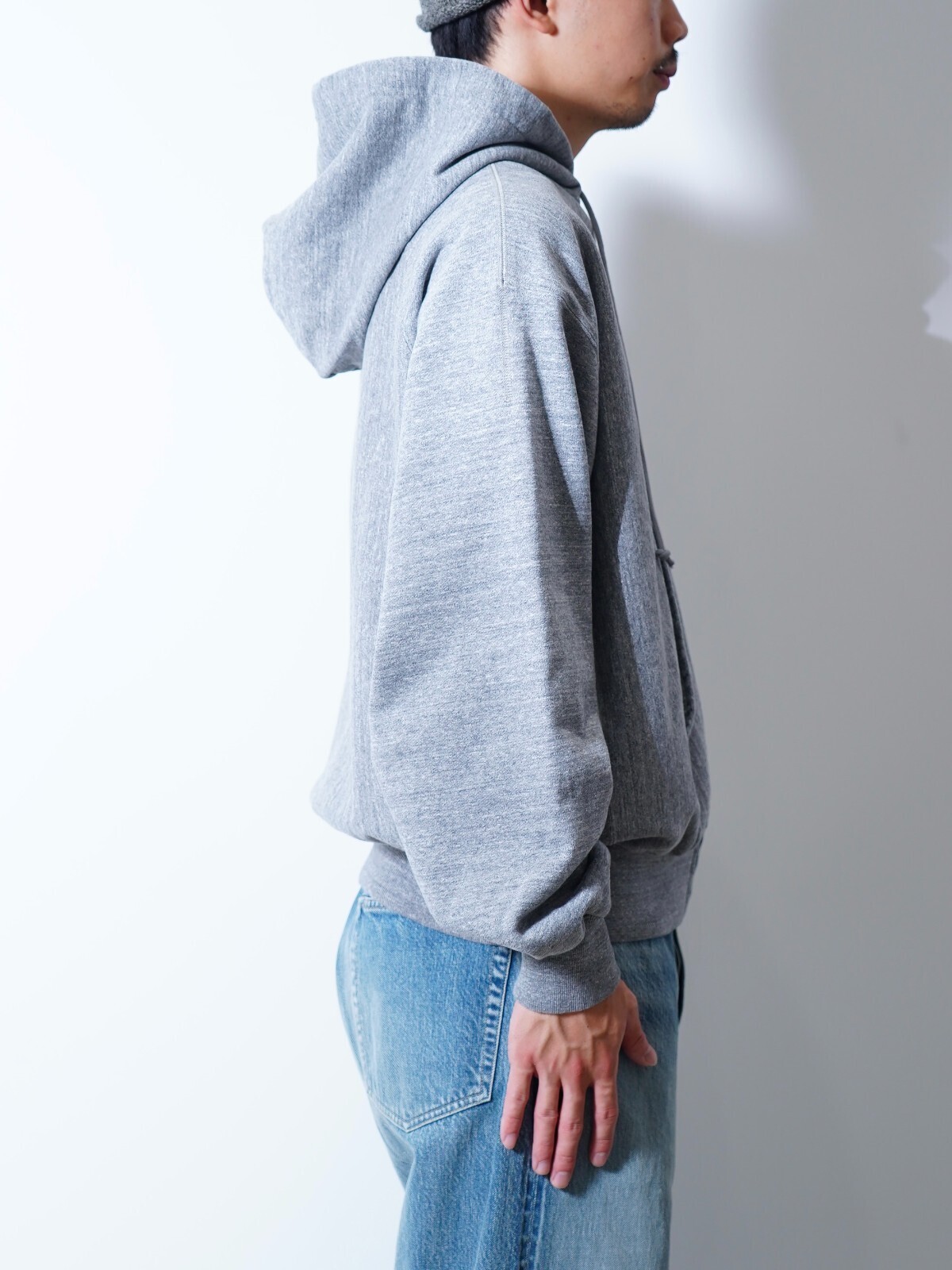 ULTERIOR 여성 & 남성 FADED SILKY TERRY RW ZIP UP PARKA 이미지10