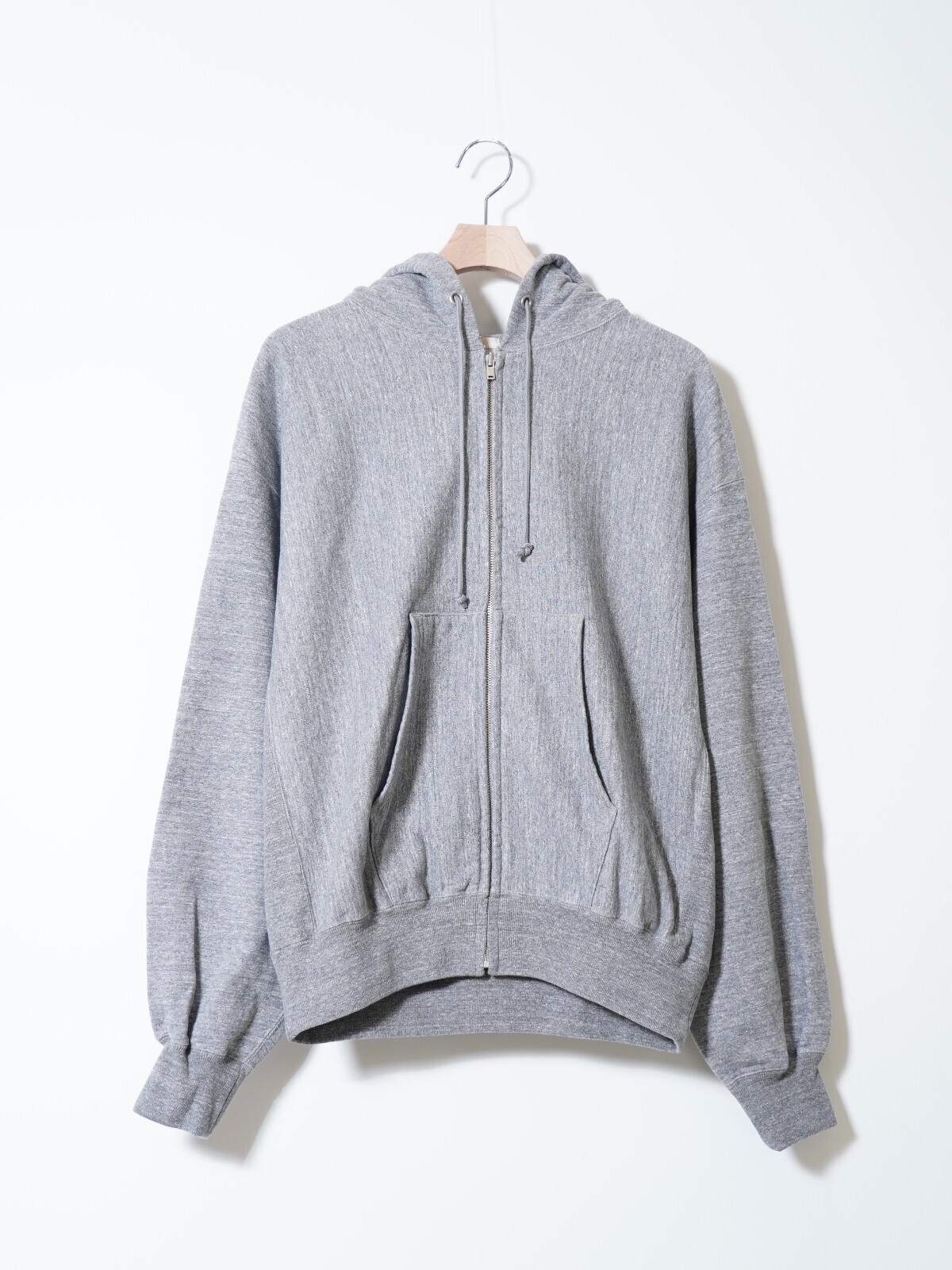 ULTERIOR 여성 & 남성 FADED SILKY TERRY RW ZIP UP PARKA 写真6