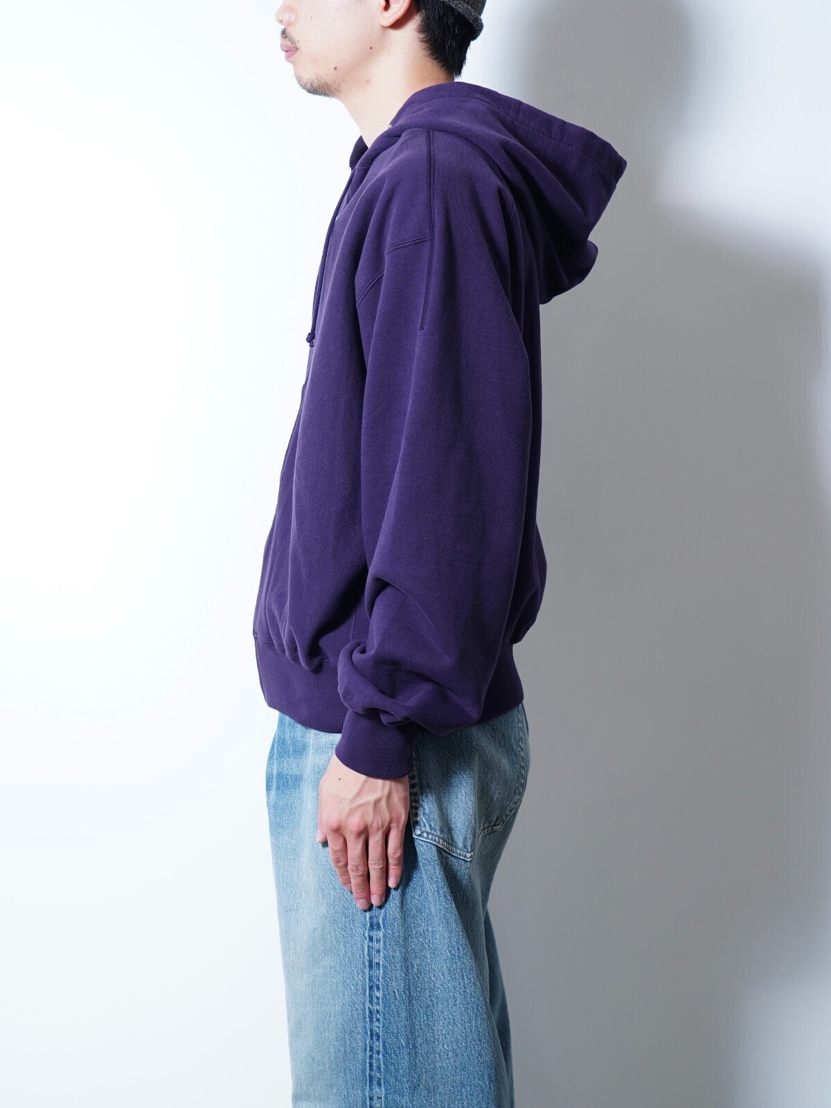 ULTERIOR 여성 & 남성 FADED SILKY TERRY RW ZIP UP PARKA 이미지32
