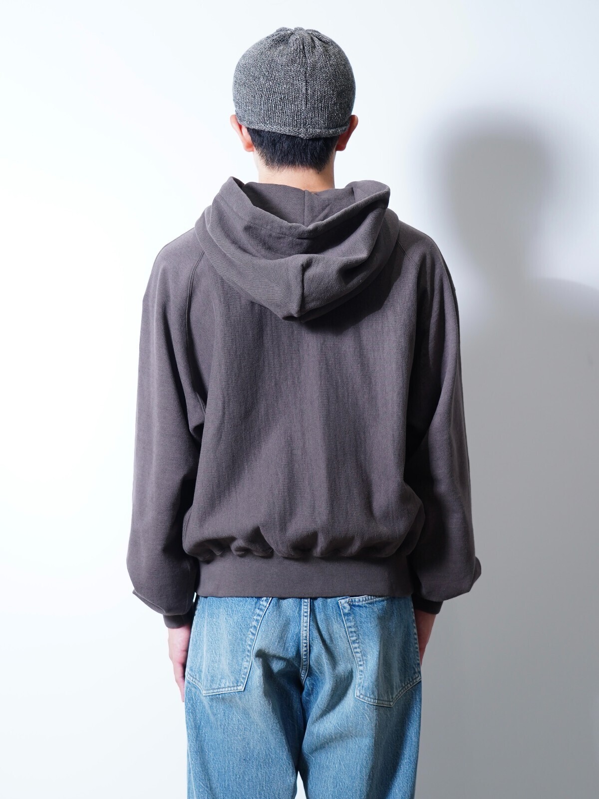 ULTERIOR 여성 & 남성 FADED SILKY TERRY RW ZIP UP PARKA 이미지21