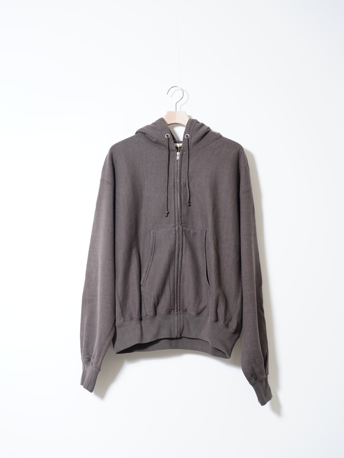 ULTERIOR 女士 & 男士 FADED SILKY TERRY RW ZIP UP PARKA 圖片9