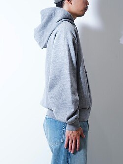 ULTERIOR 여성 & 남성 FADED SILKY TERRY RW ZIP UP PARKA 이미지10