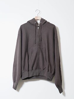 ULTERIOR 여성 & 남성 FADED SILKY TERRY RW ZIP UP PARKA 写真19