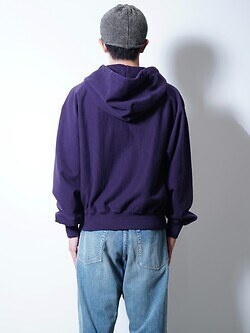 ULTERIOR 여성 & 남성 FADED SILKY TERRY RW ZIP UP PARKA 写真26